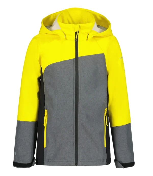 Softshell-Takit>ICEPEAK Keller Jr Keltainen