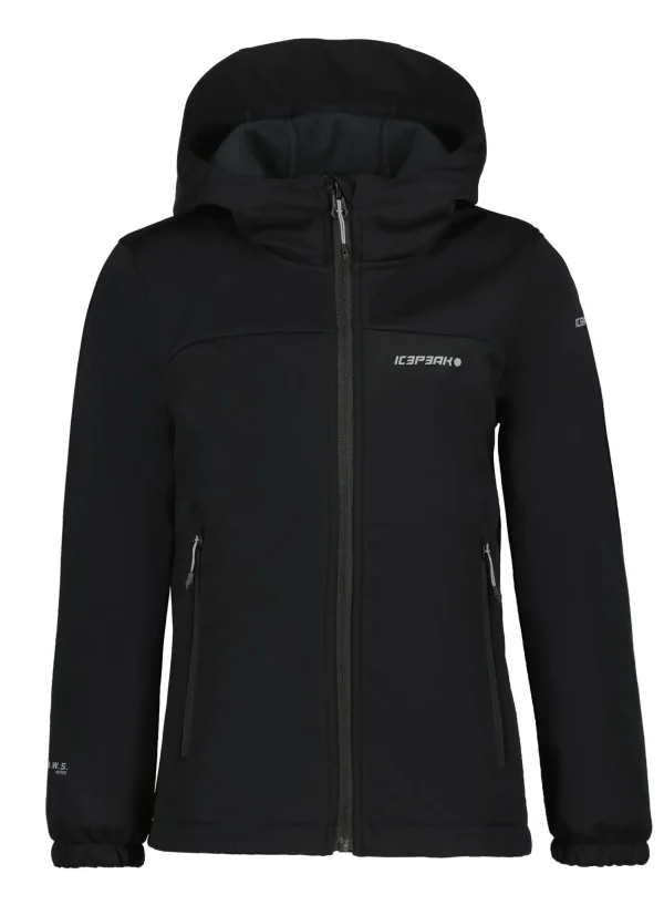 Softshell-Takit>ICEPEAK Kleve Jr Musta