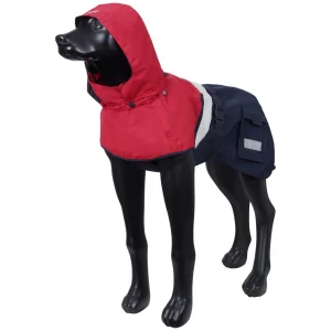 Koiran Vaatteet>RUKKA PETS Wavy Raincoat Punainen